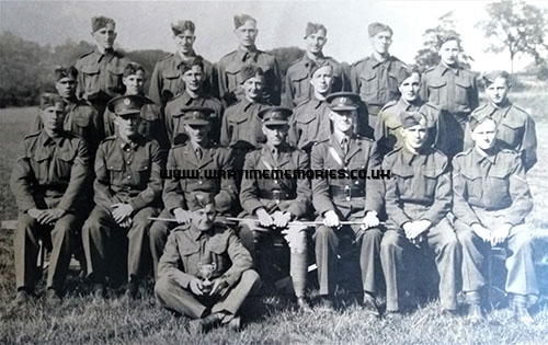 2 Section, D Company in 1942 (some personnel missing from photo)